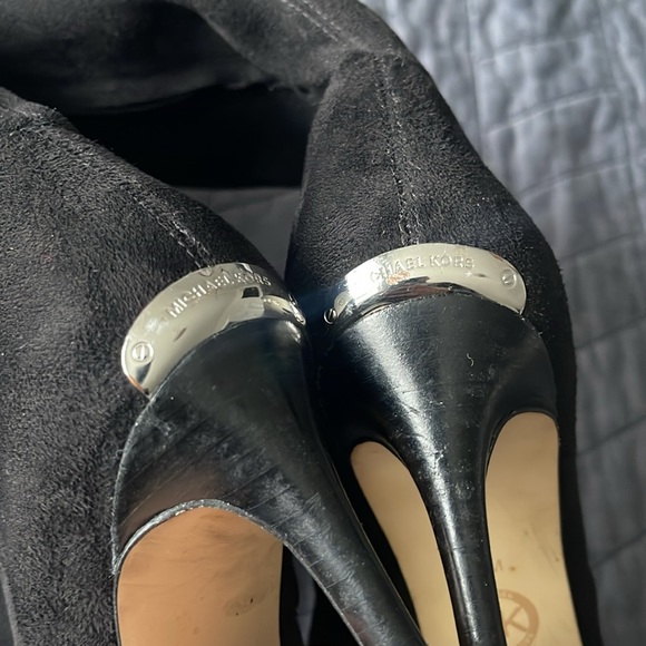 Over the knee Michael Kors suede heels - Picture 6 of 6
